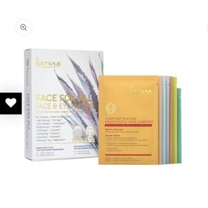 NWT Karuna face for all face & mask set